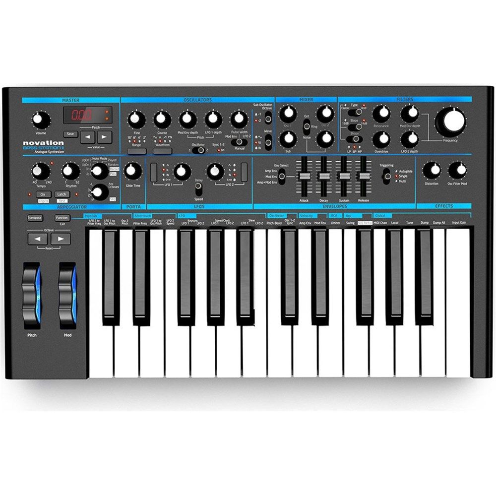 Novation Bass Station II Analog Synthesizer
