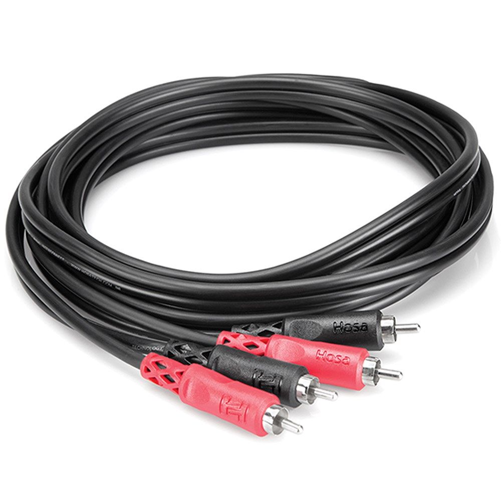 Hosa HMR-010Y-U 10 ft. 3.5 mm TRS to Dual RCA Pro Stereo Breakout Cable