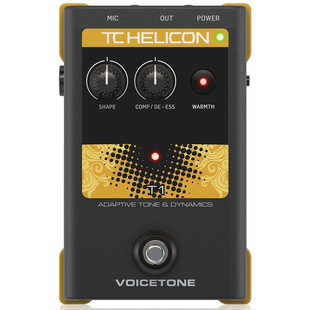 TC Helicon VoiceTone T1 Studio Mastered Adaptive Vocal Tone