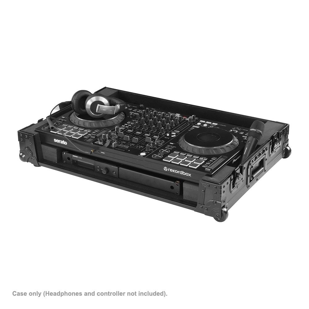 Odyssey Pioneer DDJ-FLX10 1U Flight Case Black Label with Corner