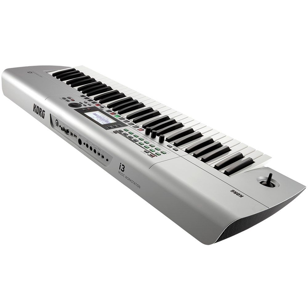 Korg i3 61-Key Music Workstation (Super Matte Silver) | Store DJ