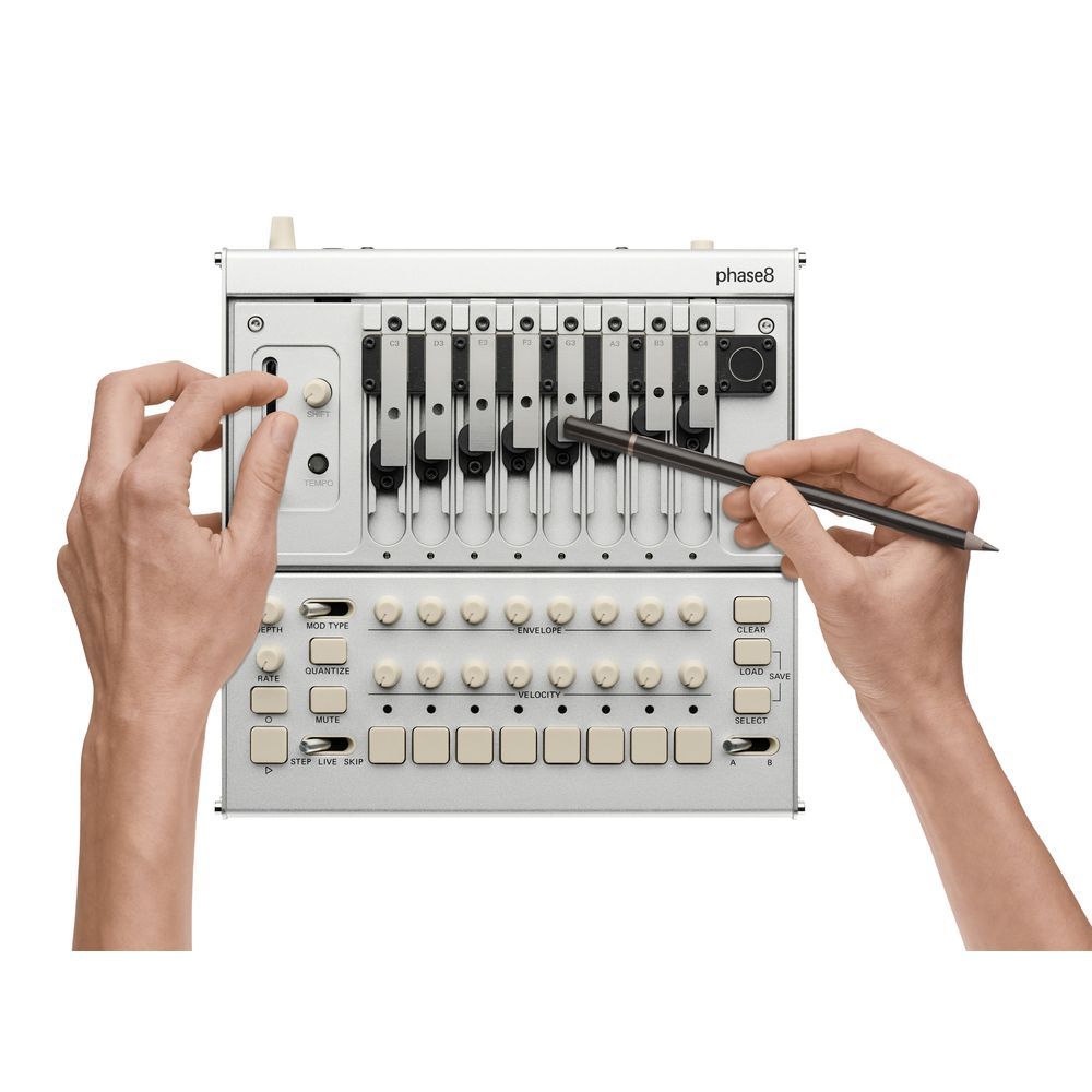 Korg phase8 8-Voice Haptic Sound Generation Acoustic Synthesizer