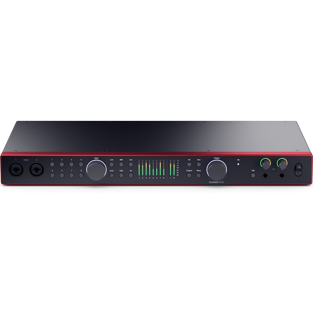 Focusrite Scarlett 18i20 Gen 4 18-in/20-out USB Audio Interface w