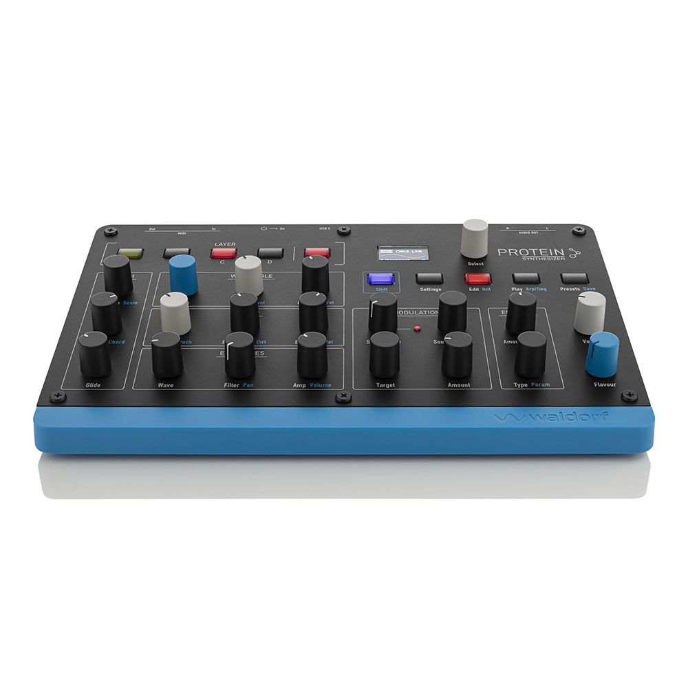 Waldorf Protein 8-Voice Polyphonic Wavetable Desktop Synthesizer