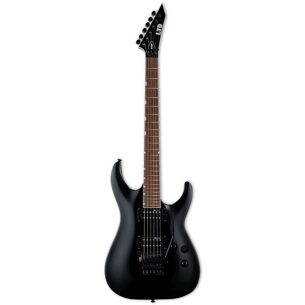 ESP LTD MH-200 Electric Guitar w/ Floyd Rose Tremolo (Black)