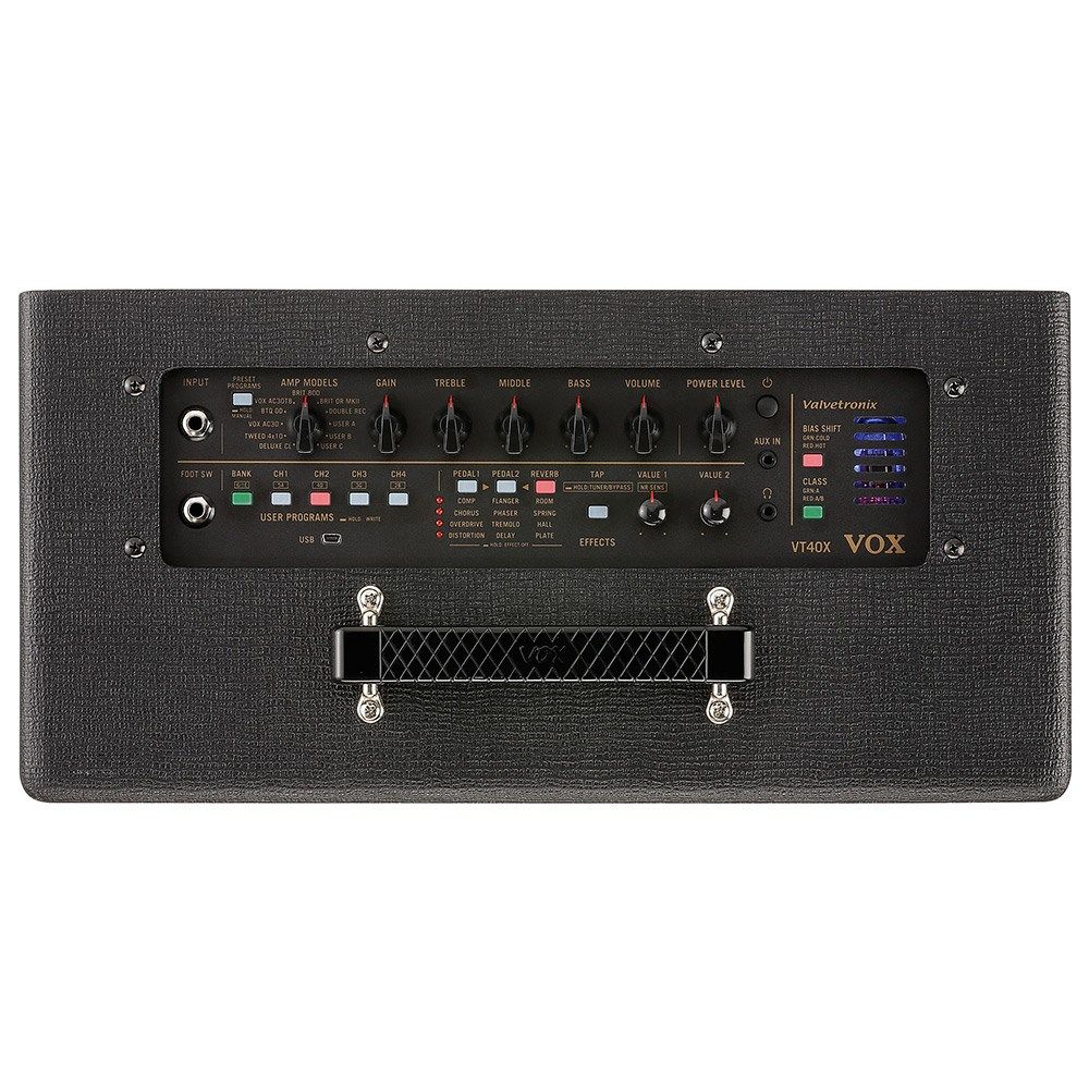 Vox VT40X Valvetronix Hybrid Guitar Amp Combo w/ Valve Preamp 1x10