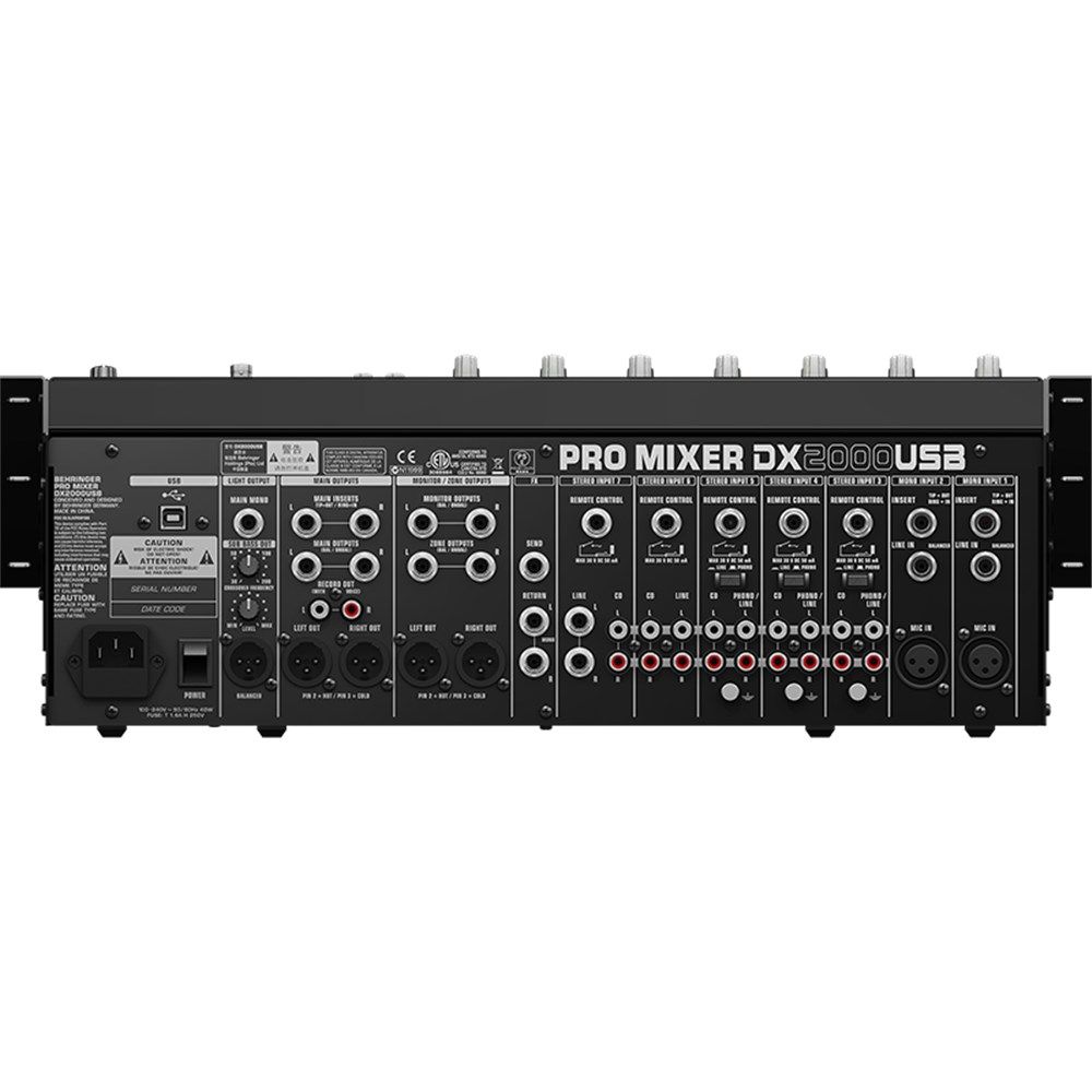 BEHRINGER(ベリンガー)/DJミキサー/DX2000USB PRO MIXER -DJ機材
