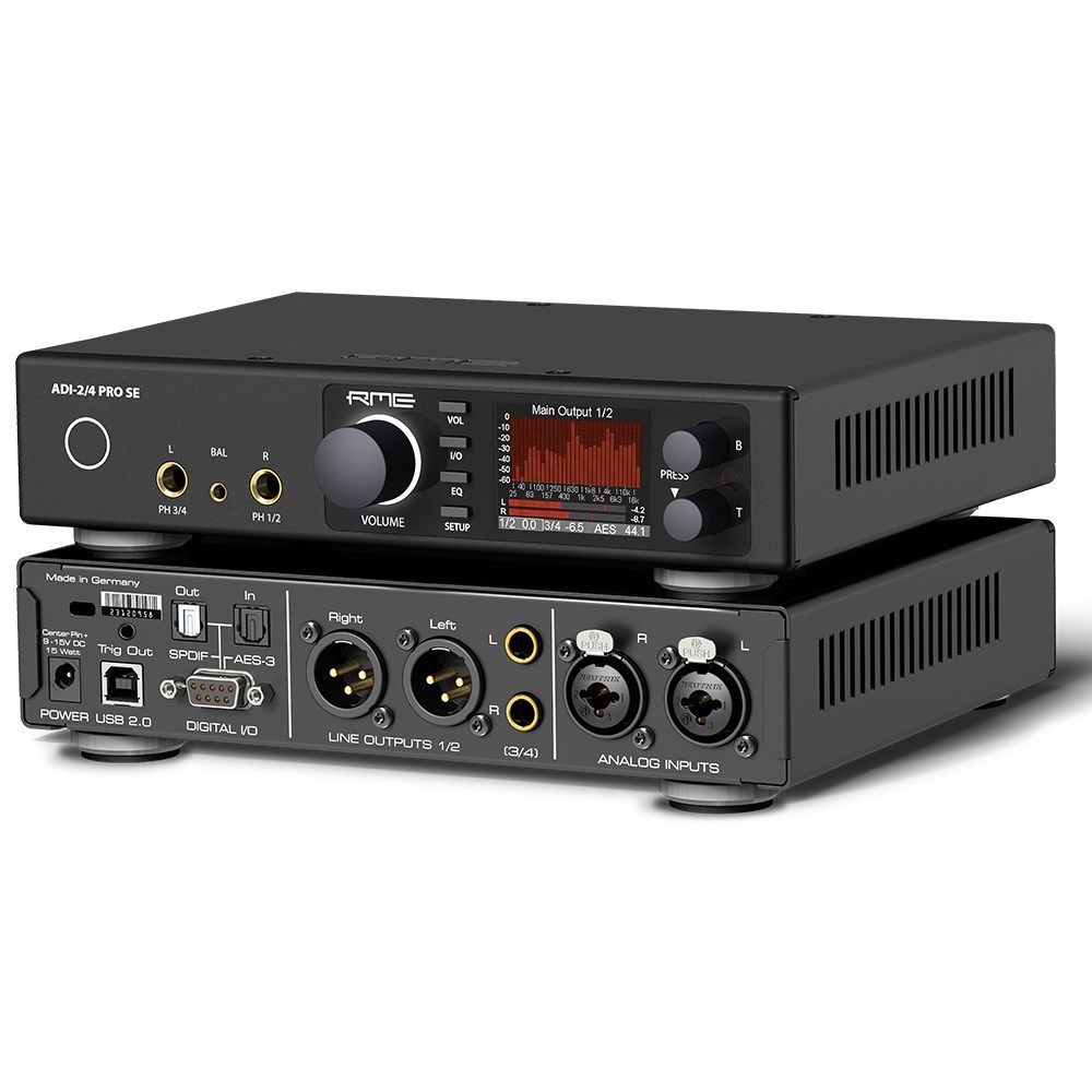 RME ADI-2/4 Pro SE 2-Ch High-End USB Audio Converter & Headphone Amp
