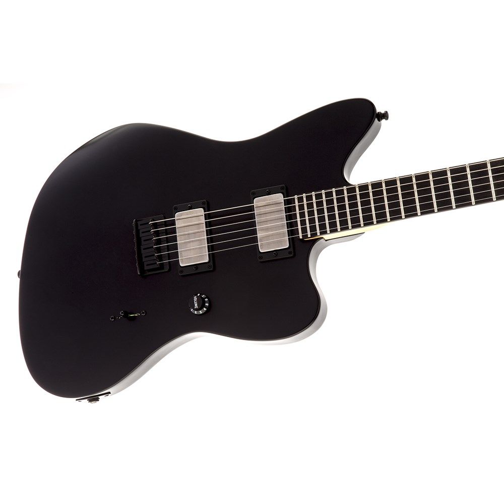 Fender Jim Root Jazzmaster Ebony Fingerboard (Flat Black) inc Hard