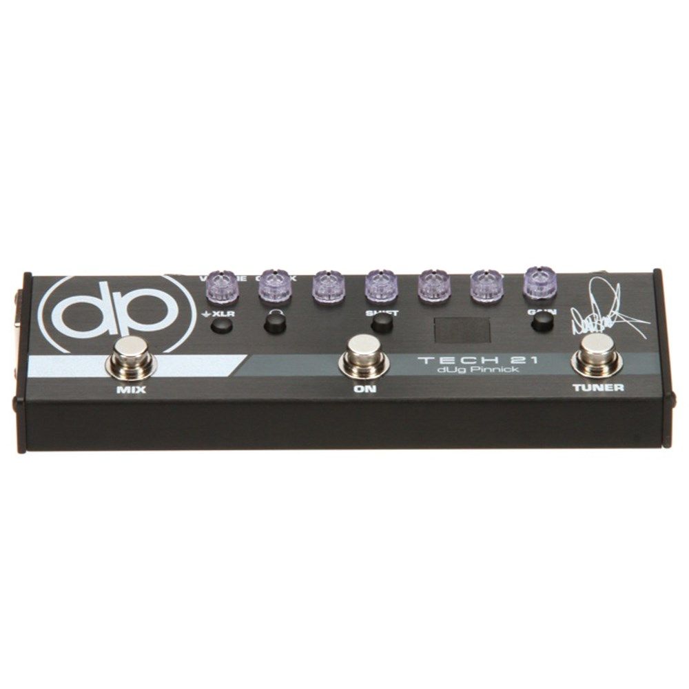 ベース TECH21 DP-3X dUg Pinnick Tech 21 SansAmp dUg Pinnick DP-3X Signature Bass Distortion