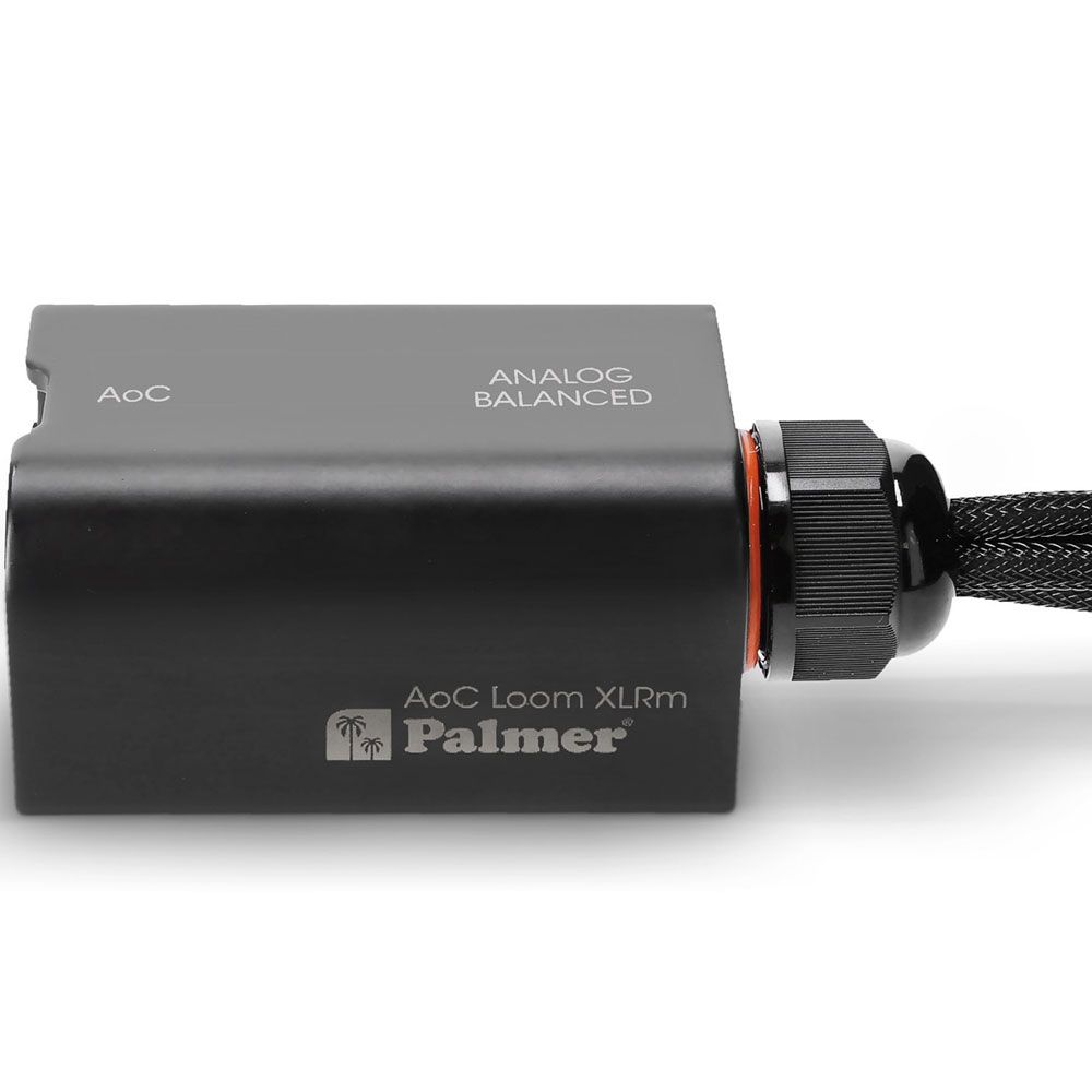 Palmer PAOCLXLRM Audio Over Cat Loom from EtherCON to 4x XLR Male