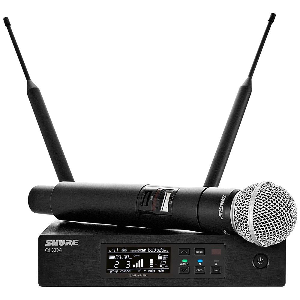 Shure QLXD2/SM58 Handheld Wireless Microphone Transmitter (H53