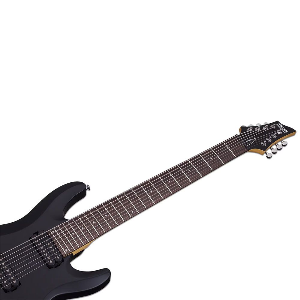 Schecter C8 Deluxe 8 String Electric Guitar (Satin Black)