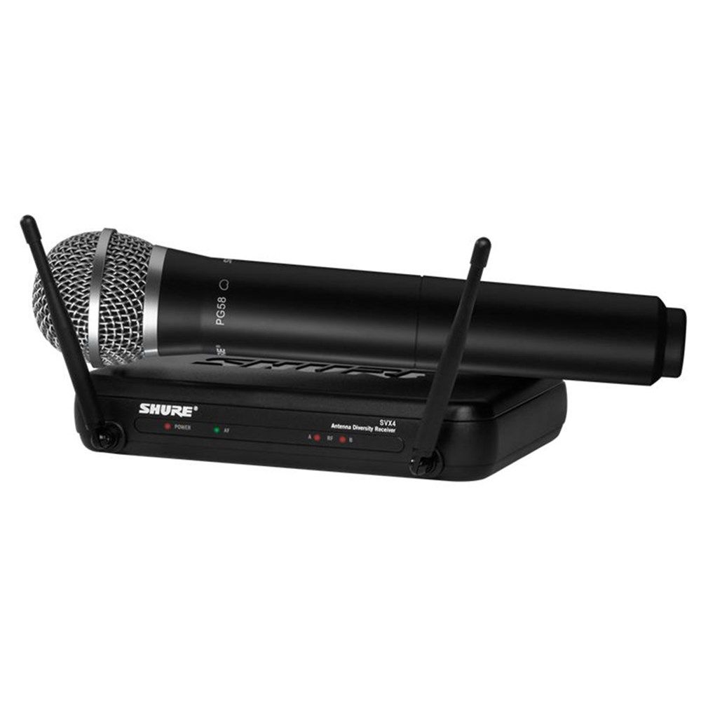 Shure SVX24/PG58 Handheld Wireless Mic System J9