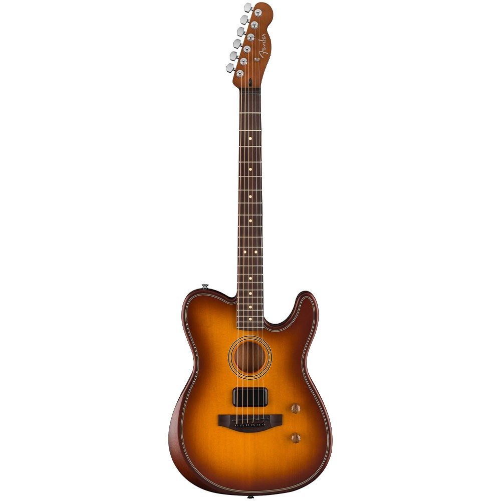 Fender Acoustasonic Standard Telecaster (Honey Burst) // Mannys Music
