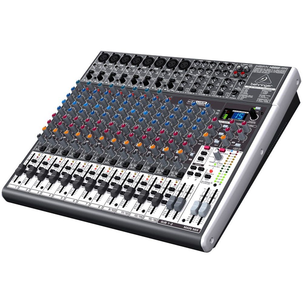 Behringer Xenyx X2222USB 22-Input Mixer w/ FX & USB