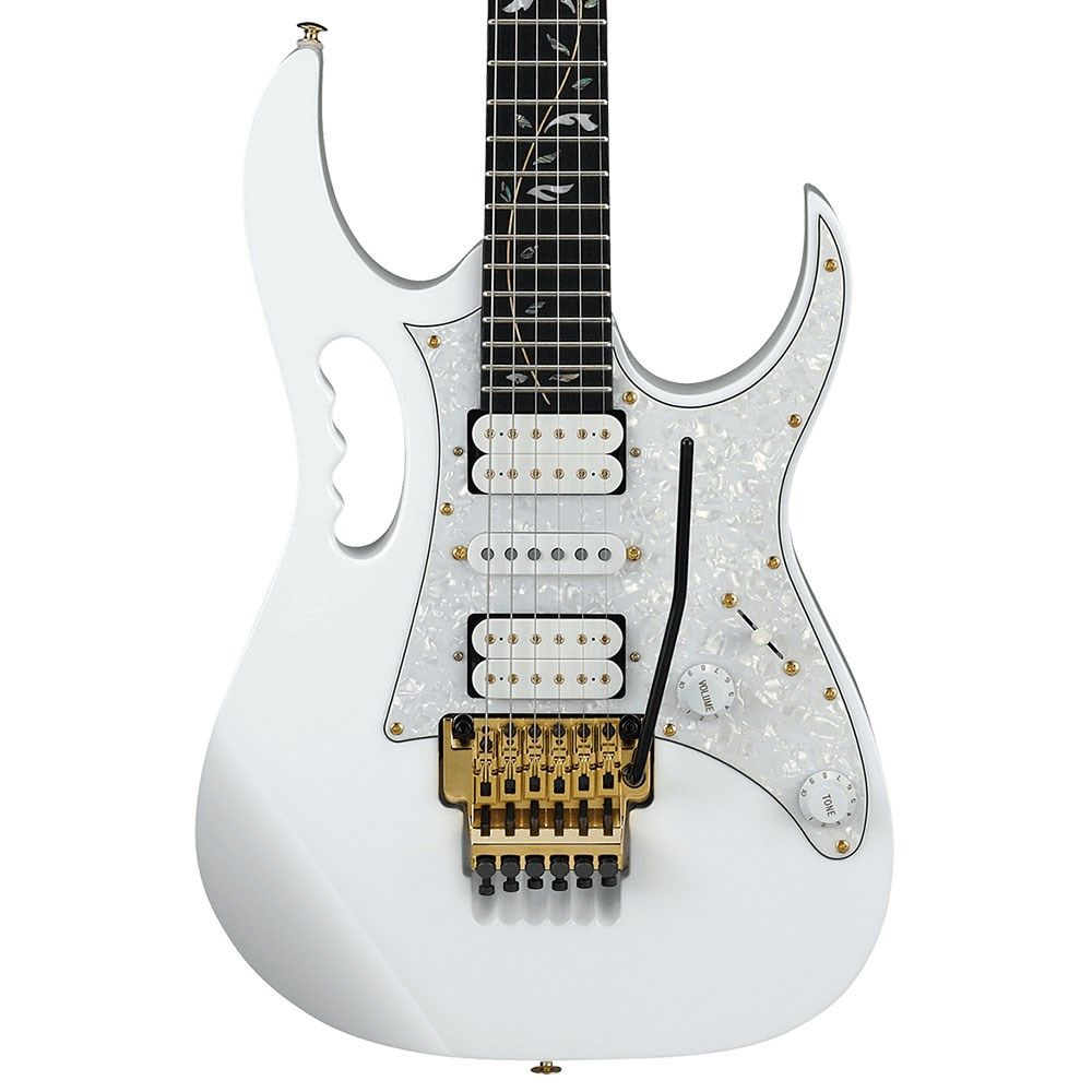 Ibanez JEM7VP Premium Steve Vai Signature Electric Guitar (White