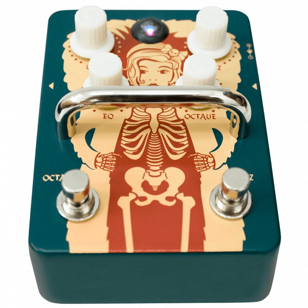 Orange Fur Coat Vintage Fuzz Adjustable Octave