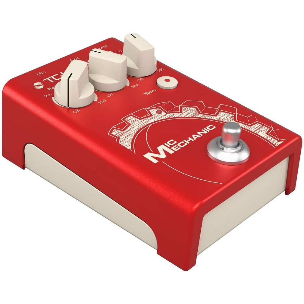 TC Helicon Mic Mechanic - Vocal Effects Pedal W/Reverb & Pitch Correction