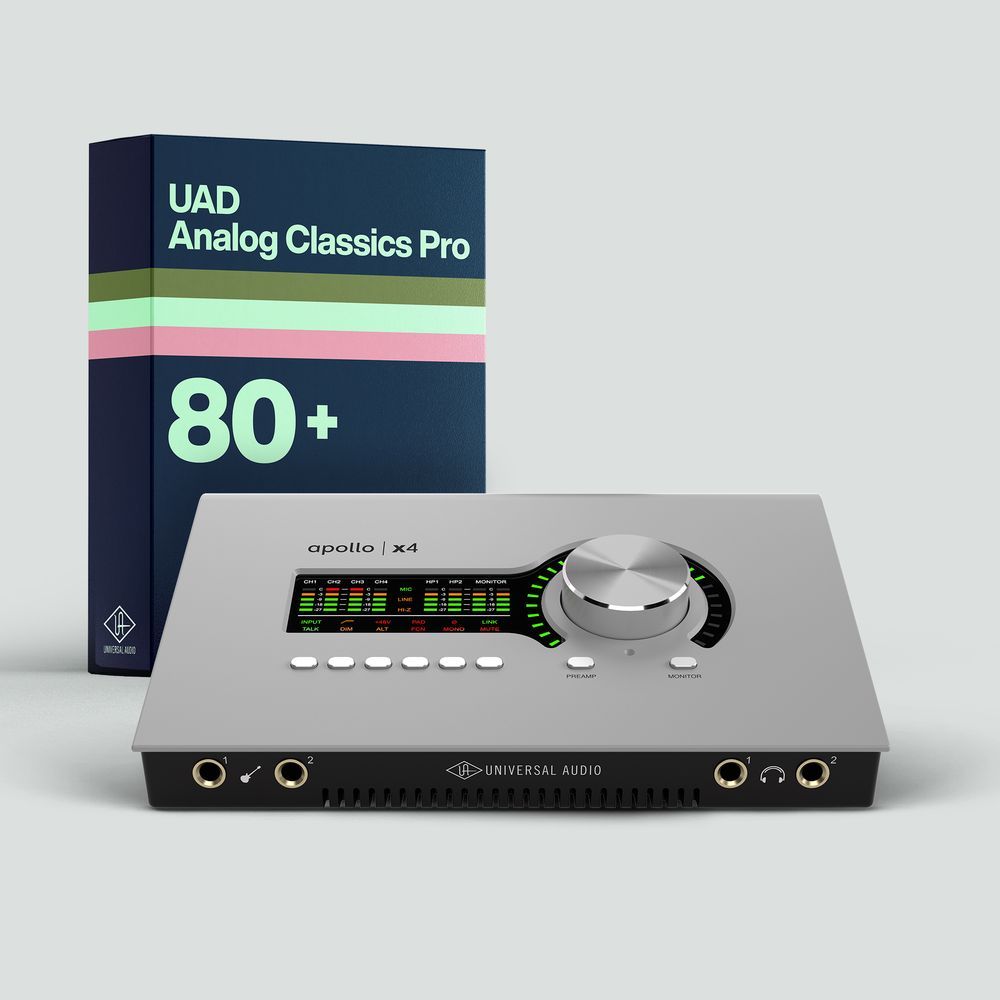 Universal Audio Apollo X4 Gen 2 Thunderbolt 3 Audio Interface Universal Audio Apollo X4 Gen 2 Thunderbolt 3 Audio Interface
