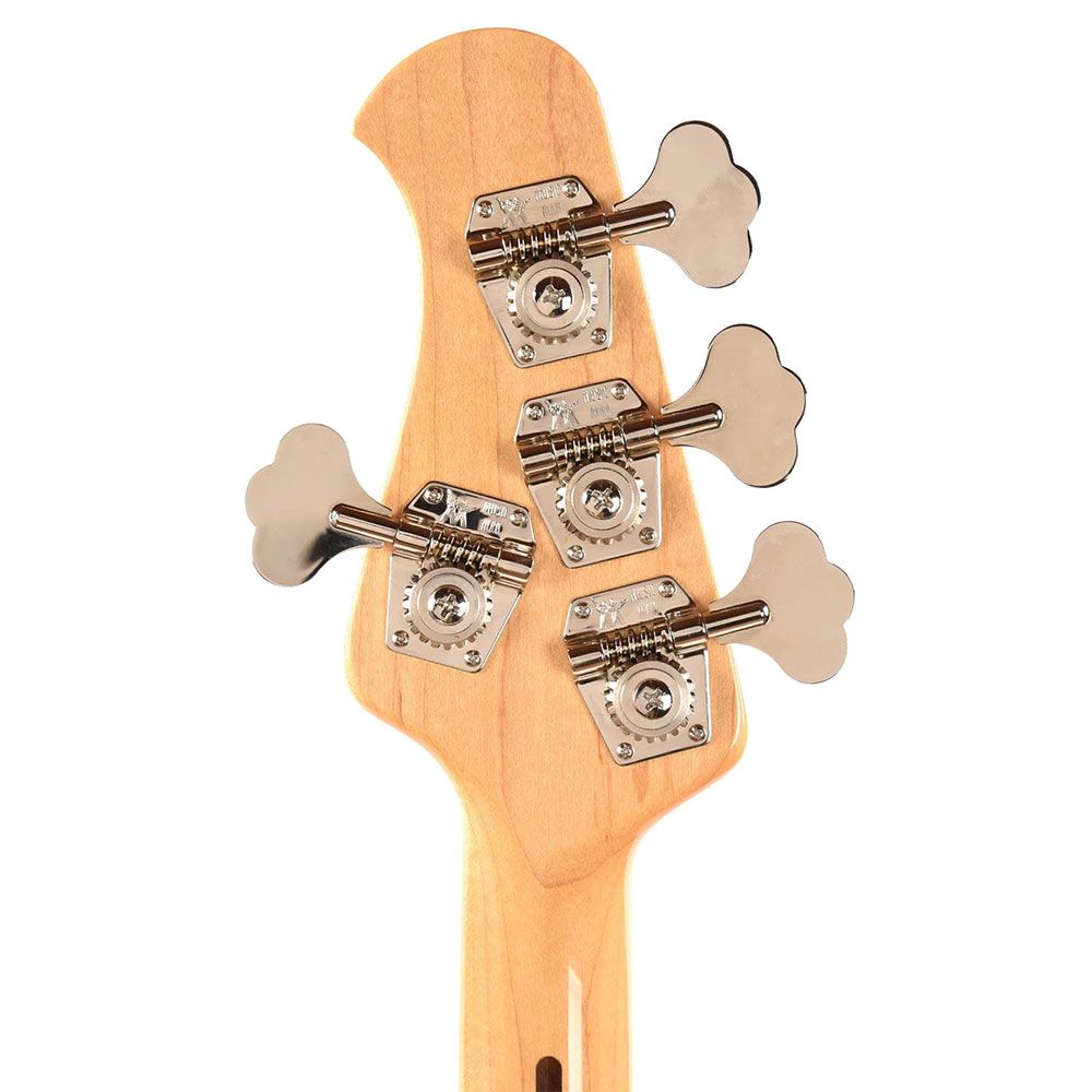 Musicman Retro 70s StingRay 4 String Maple Fretboard (White)