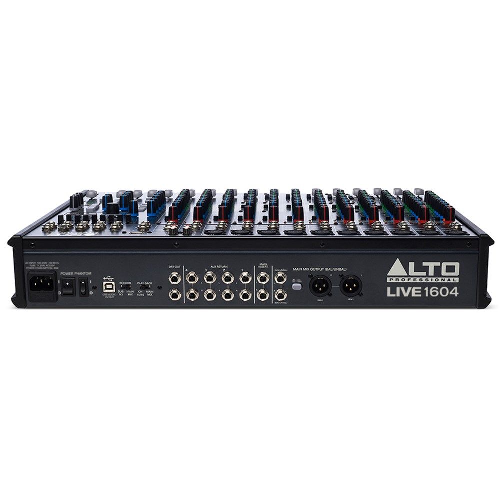 Alto Live 1604 Professional 16-Channel 4-Bus Mixer w/ USB & Effects