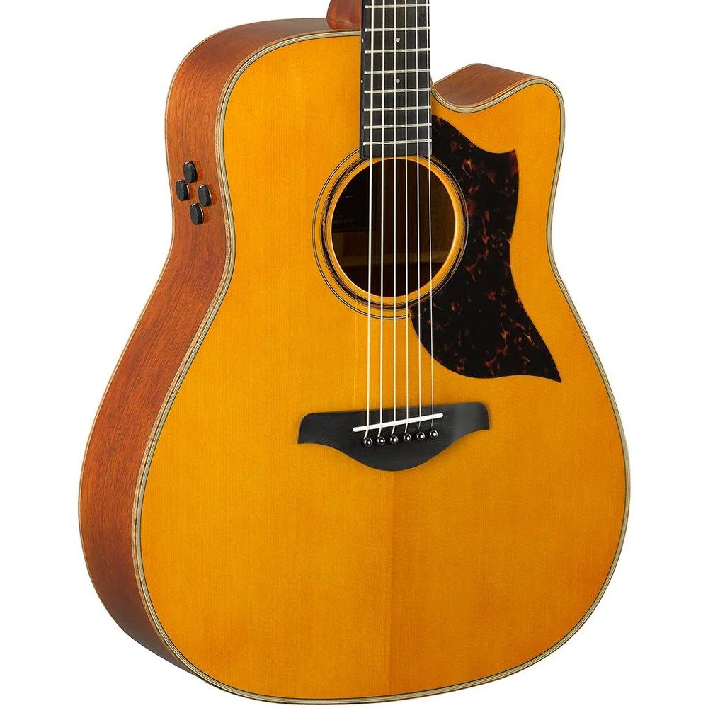 Yamaha A3M//ARE Acoustic Guitar w/ Cutaway & Pickup (Vintage