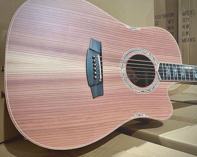 cole clark redwood top