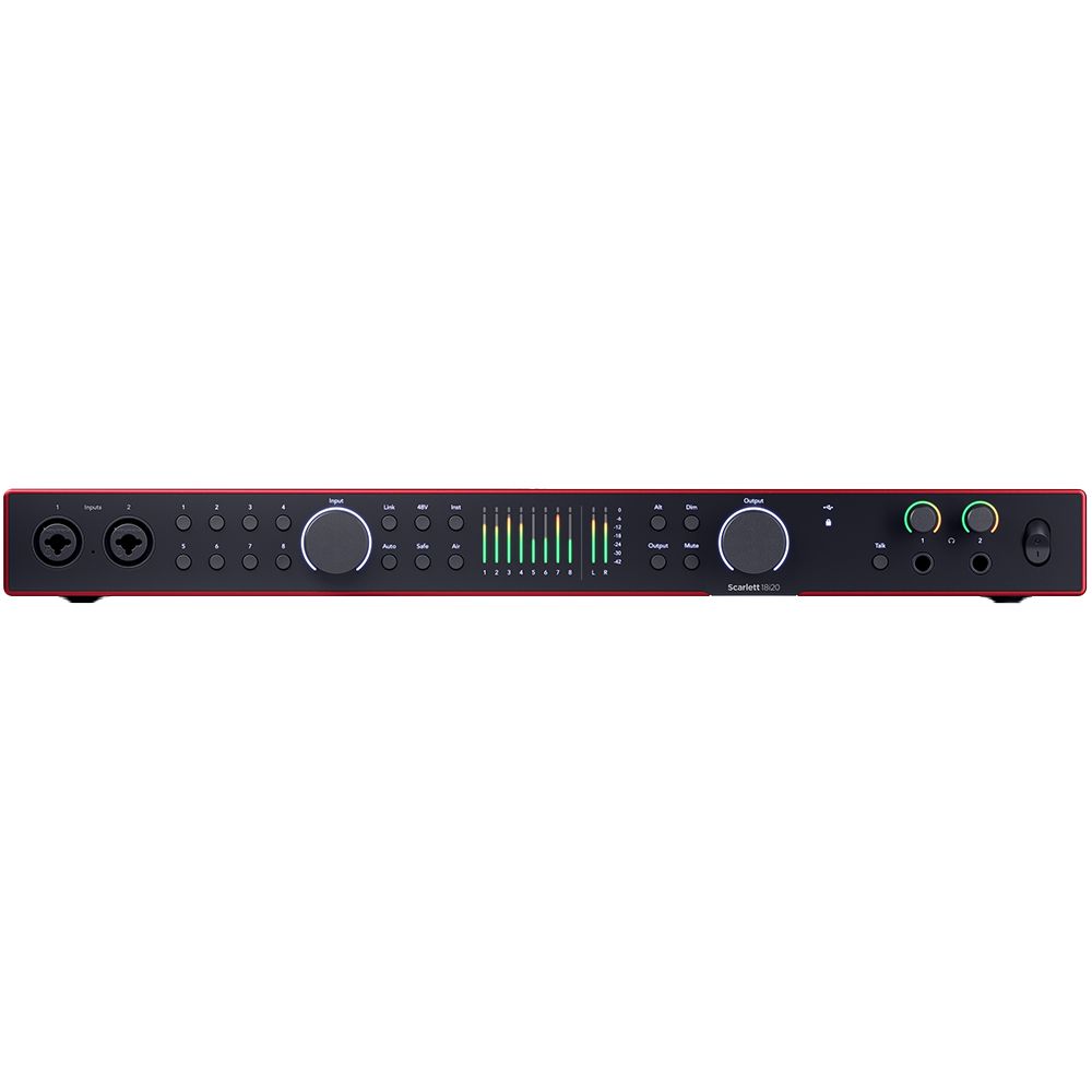 【ジャンク】Focusrite Scarlett 18i20 Focusrite Scarlett 18i20 Gen 4 18-in/20-out USB Audio Interface w