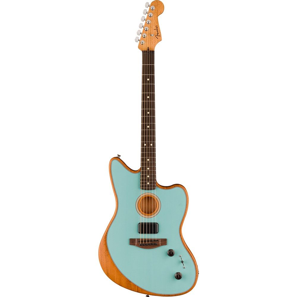 Fender Acoustasonic Player Jazzmaster Rosewood Fingerboard (Ice