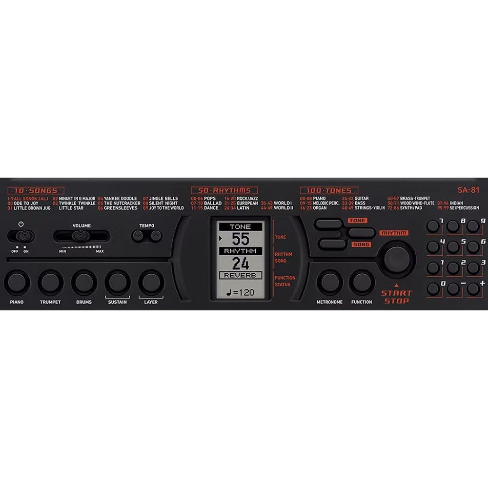 CASIO Casiotone 44鍵 SA-81 SA-81 | CASIO
