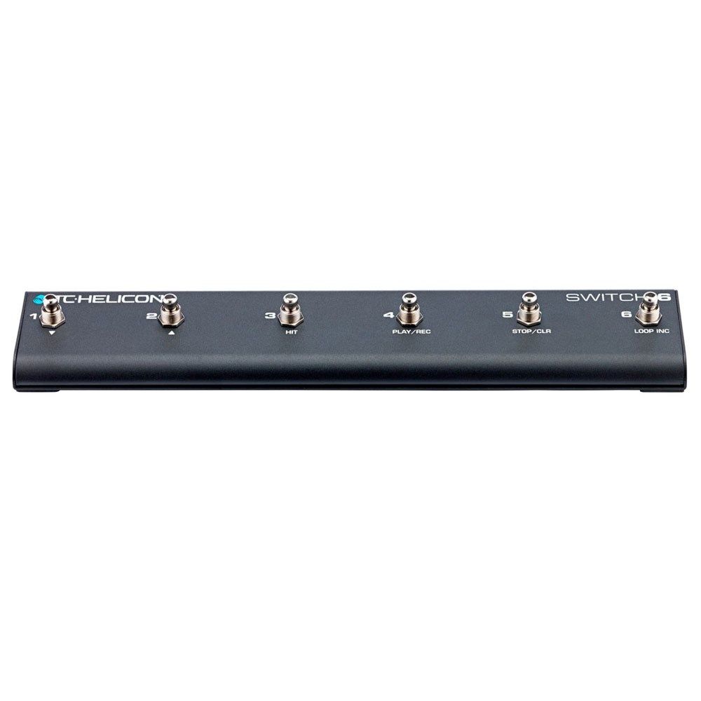 TC Helicon Switch-6 Footswitch Vocal Guitar Pedal