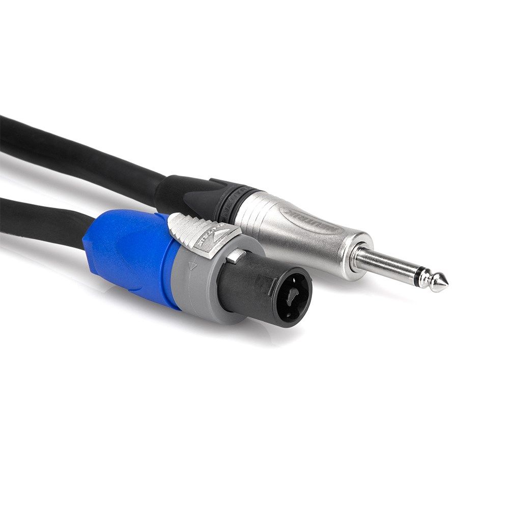 Câble Haut-parleur Mogami 3082 - Connecteurs Neutrik Speakon (NL2FX) Et XLR Male Gold - Longueur 2.0 M