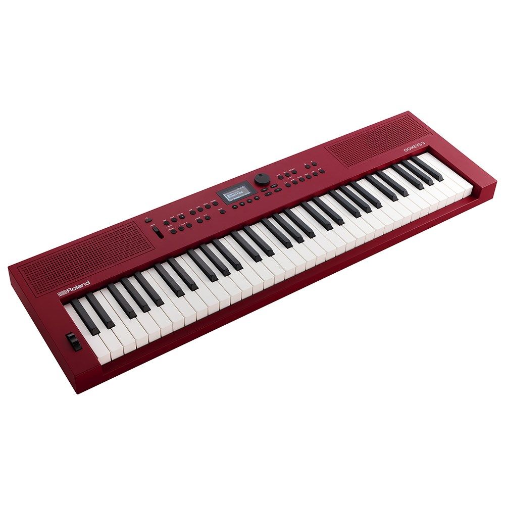 Roland GO:KEYS 3 61-Key Music Creation Keyboard (Red) | Store DJ