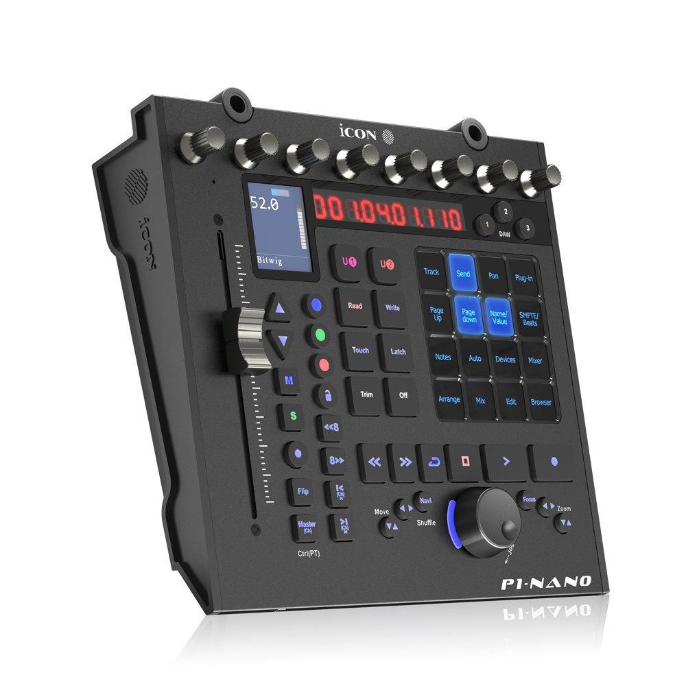 ICON P1-Nano DAW Control Surface w/ 8 Encoders