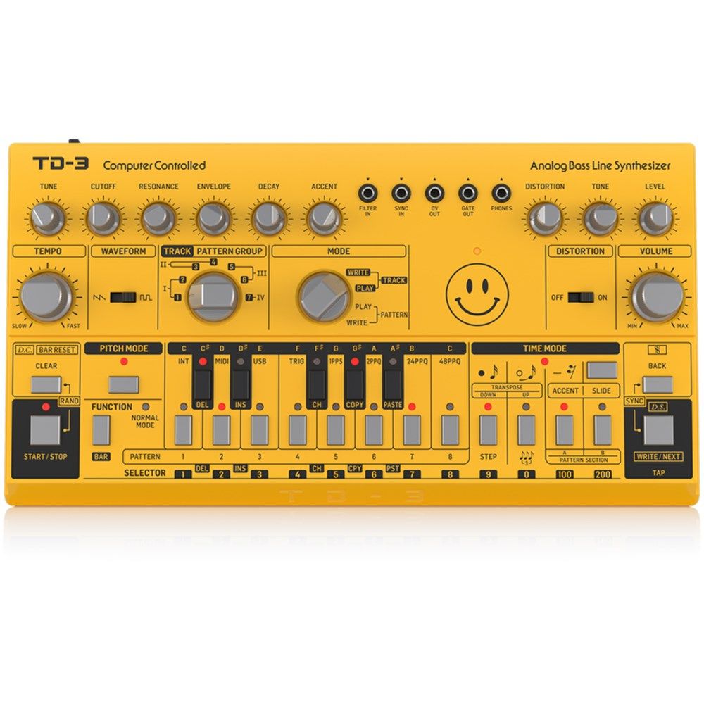 鍵盤楽器 Behringer TD-3-AM Analog Bass Line Synth Behringer TD3 Analog Bass Line Synth w/ VCO, VCF & 16-Step