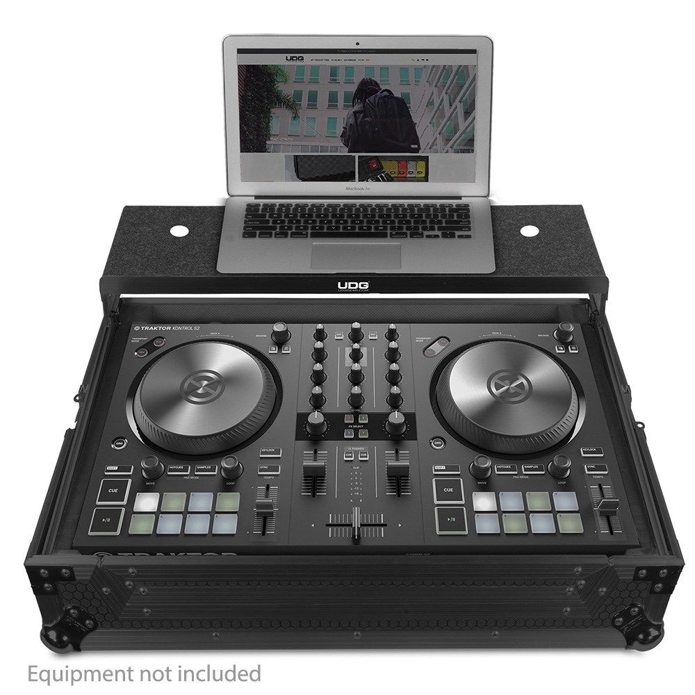 UDG Ultimate Flightcase NI Traktor Kontrol S2 MK3 w/ Laptop Shelf
