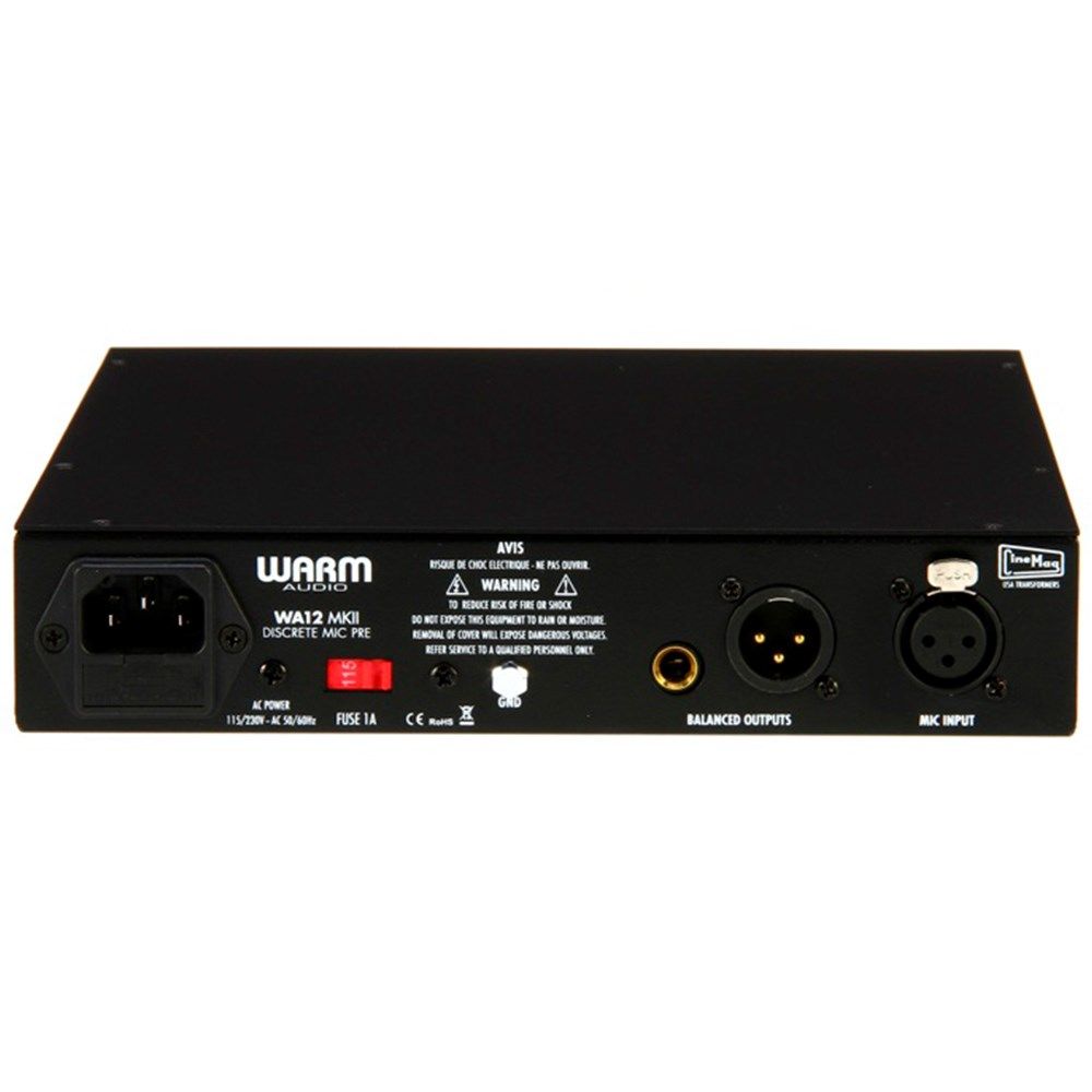 Warm Audio WA12 MKII Discrete Mic Pre (Black)