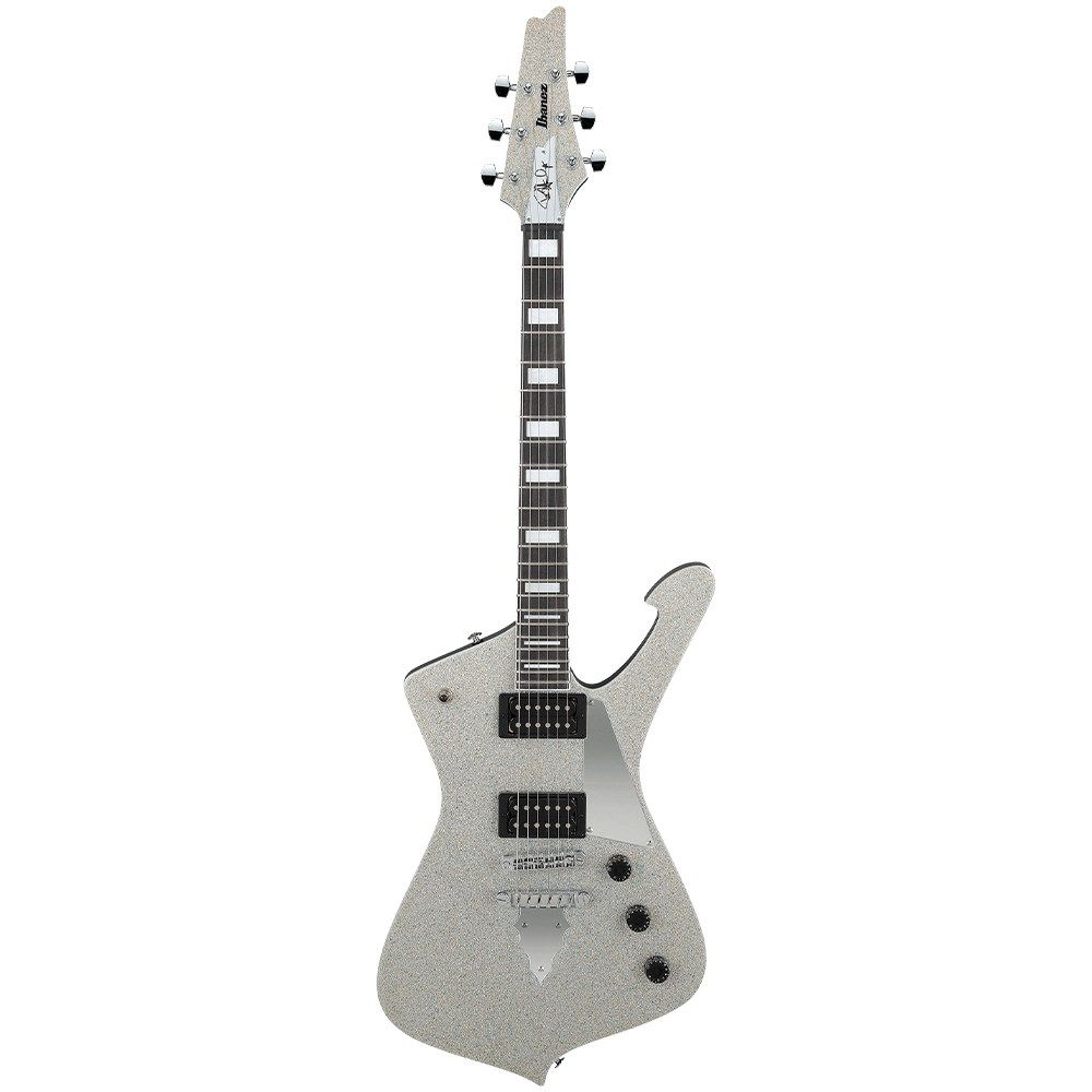 Ibanez PS60 SSL Paul Stanley Electric Guitar Silver Sparkle