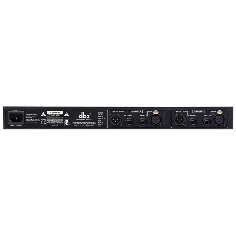 DBX 215s Dual Channel 15-Band Equalizer | Store DJ
