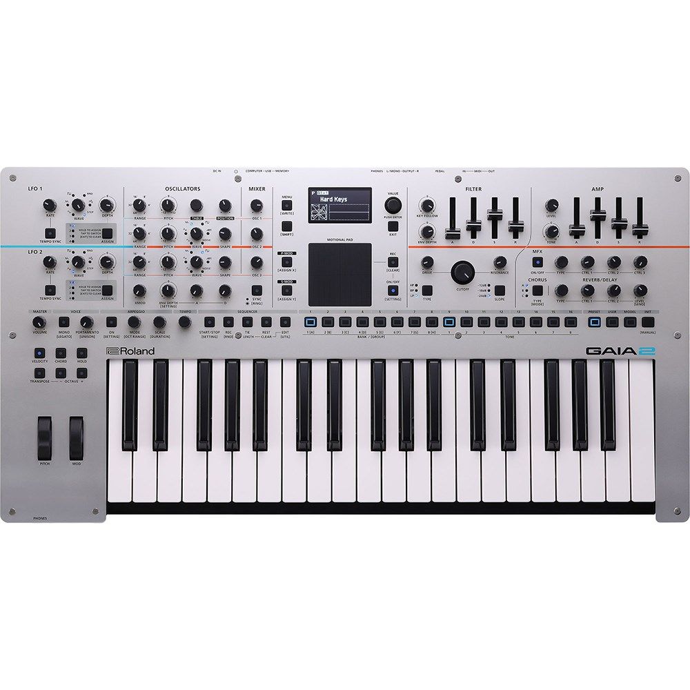 Roland GAIA2 シンセサイザー 37鍵 ほぼ未使用+TSケーブル2本 Roland GAIA 2 37-Key Synthesizer | Store DJ