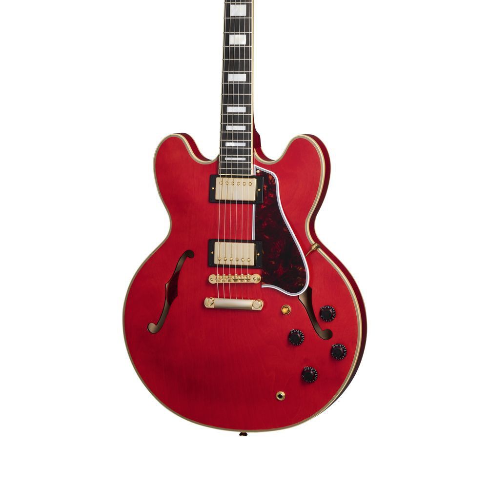 Epiphone 'Inspired By Gibson Custom' 1959 ES-355 (Cherry Red) inc