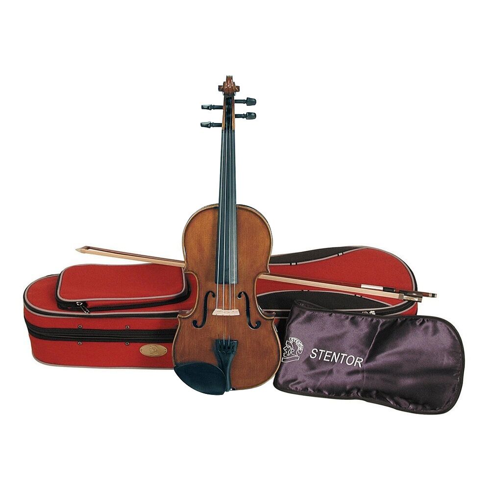 Stentor S1592S Student II Satin Series Violin 1/2 Size // Mannys Music