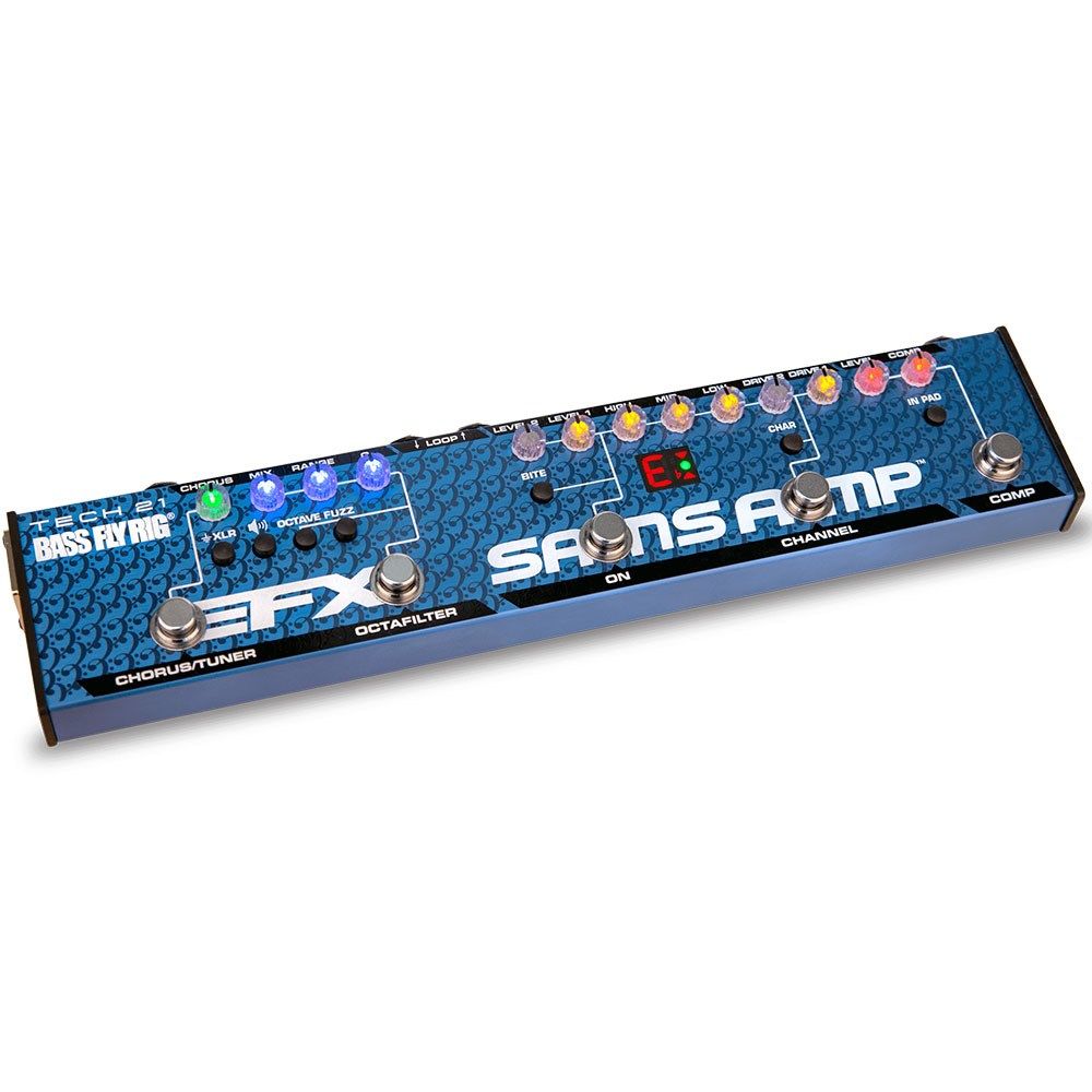 Tech 21 Bass Fly Rig v2 Multi-FX Pedal Board // Mannys Music
