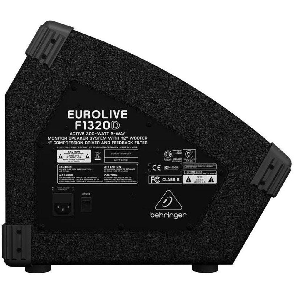 BEHRINGER ほだされ EUROLIVE F1320A アクティブモニタースピーカー