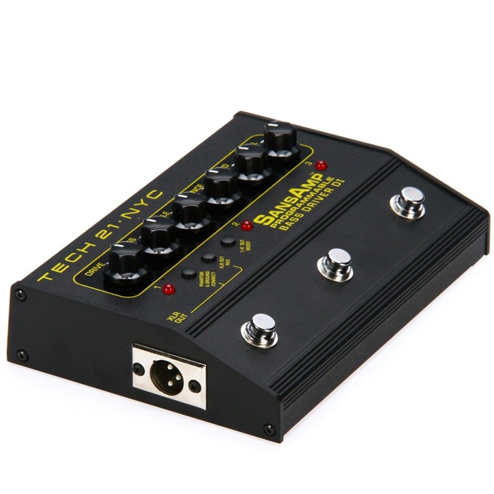 ベース SANSAMP Programmable Bass Driver Tech 21 SansAmp Programmable Bass Driver DI Pedal | Sweetwater
