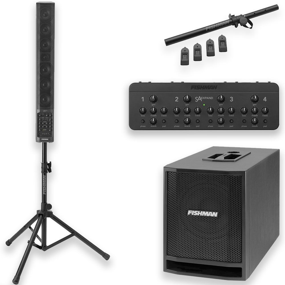 Fishman SA Performance Audio System Combo+ Pack w/ SA330x