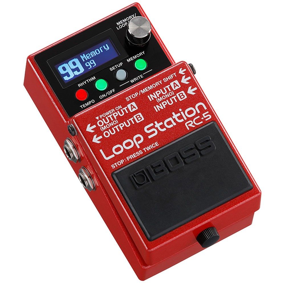 Boss RC-5 Loop Station Advanced Compact Stompbox Looper