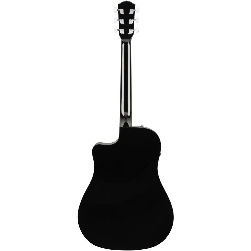 Fender CD-60SCE Dreadnought Acoustic Guitar - Black