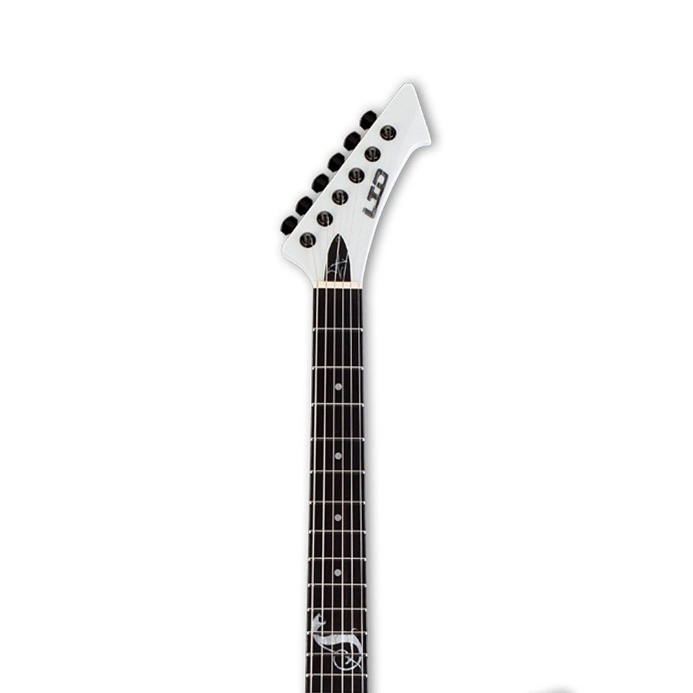 ESP LTD James Hetfield Snakebyte Snow White Electric Guitar